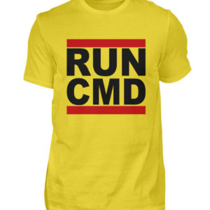 T-Shirt "RUN CMD" - Herren Shirt-1102